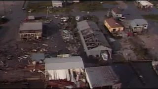 Storm surge and historic impacts to Galveston