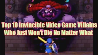 Top 10 Invincible Video Game Villains Who Just Won't Die No Matter What