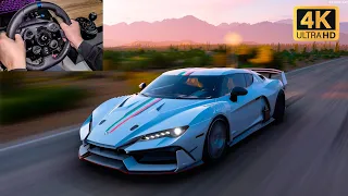 Italdesign Zerouno 2018 - is this the rarest car in Forza Horizon 5? (steering wheel gameplay)