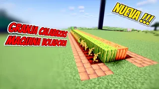 Tutorial Granja calabazas con maquina voladora minecraft