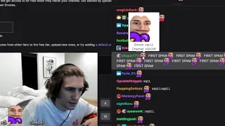 xQc Adds xqcLL Emote For Followers