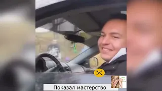 ЧИСТО ПО РЖАТЬ !!! ПРИКОЛЫ НА ДОРОГАХ)))