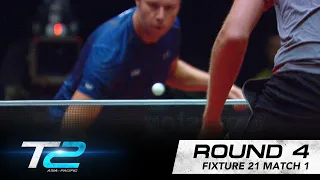 Mattias Falck vs Vladimir Samsonov | T2 APAC 2017 | Fixture 21 - Match 1