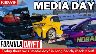 MEDIA DAY IN LONG BEACH AT FORMULA DRIFT - Behind the Scenes