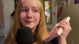 ASMR showing you my books :)