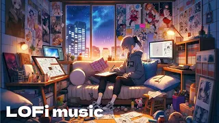 LoFi music：Rainy Night Lo-fi: 32 Tracks for Deep Focus and Relaxation ローファイ、癒し、リラックス、作業用、勉強用、睡眠用音楽