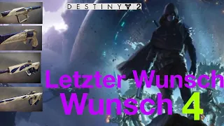Destiny 2 Letzter Wunsch Raid SOLO Loot - Wunsch 4 Wunschtafel - Last Wish