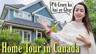 Home Tour In Canada || My Sister's House In Canada || 6 Crore Ka Ghar || Jyotika and Rajat