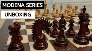 Modena Series Luxury Chess Set Review & Unboxing - My New Favorite Chess Pieces!