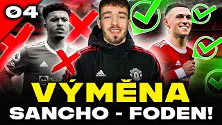 MÁME FODENA, ale SANCHO JE PRYČ! 😱 PŘESTAVBA MANCHESTERU UNITED #4 😈❤️