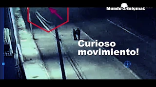 Cámaras de base militar captaron a misterioso ser de luz ?