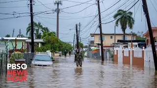 Puerto Rico hit with flooding, widespread power outages from Hurricane Fiona