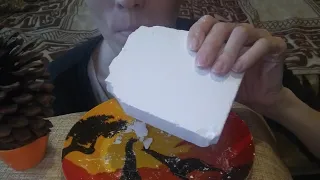 Сухой хруст. Плитка. Мел "Классик" #АСМР #мукбанг / Dry crunch. Tile. Chalk "Classic" #ASMR #mukbang