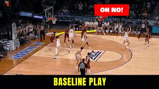 Baseline Play for Shooting Guard (vs Man Defense)