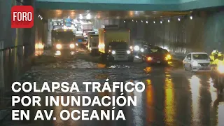 Aguacero provoca inundación en la Avenida Oceanía - Las Noticias