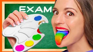 CANDY IN CLASS! || DIY Edible School Supplies To Prank Your Friends
