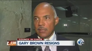 Gary Brown resigns from Detroit City Council