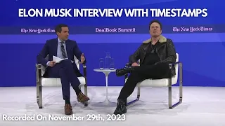 Most Controversial Elon Musk Interview (Seriously Heated - Must Watch) | Timestamps Included