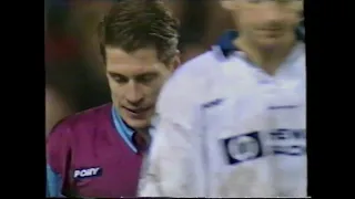 Tottenham Hotspur v West Ham United, 12 February 1996