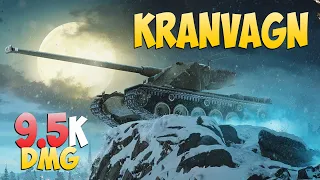Kranvagn - 3 Kills 9.5K DMG - Initial! - World Of Tanks