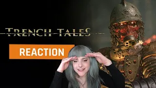 My reaction to the Trench Tales Official Trailer | GAMEDAME REACTS