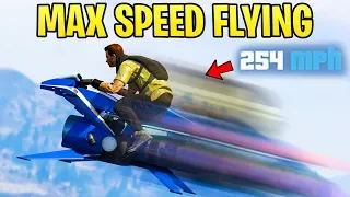 GTA Online: How to Get MAX SPEED While FLYING on the Oppressor Mk2 (Super Speed)