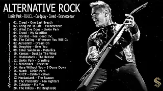 Metallica, Linkin Park, GreenDay, Nickelback | All Time Favorite Alternative Rock Songs 90's 2000