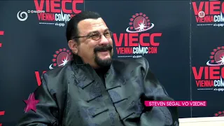 Steven Seagal | VIECC Vienna Comic Con 2019 | TV JOJ