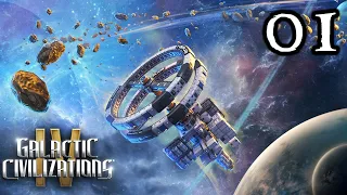 Galactic Civilization IV SUPERNOVA - The Beginning || Full GAME 4X Space Strategy || Part 01