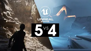 Unreal Engine 5 Features vs Best of Unreal Engine 4