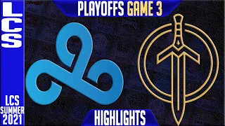 C9 vs GG Highlights Game 3 | LCS Summer Playoffs Round 1 Lower Bracket | Cloud9 vs Golden Guardians
