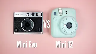 Fujifilm Instax Mini Evo vs Mini 12 Comparison-Picture Quality and Ease of Use Test