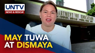 Mga guro, hati ang opinyon sa mga hakbang sa DepEd ni VP Duterte sa unang 100 araw sa puwesto