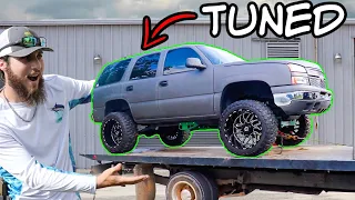 My CAMMED 450 HP LIFTED TAHOE Gets TUNED | INSANE POWER