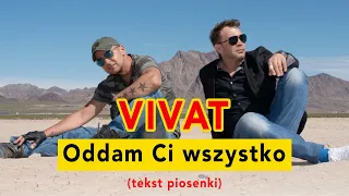 Vivat - Oddam Ci wszystko (tekst piosenki) Disco Polo 2020