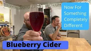 Mike Makes a Hard Cider with Blueberries - Brew Dudes