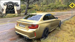 BMW M2 Coupe - Forza Horizon 5 (Steering Wheel + Shifter) Gameplay