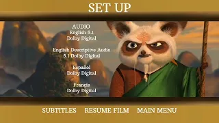 Kung Fu Panda 2 2011 DVD Menu Walkthrough