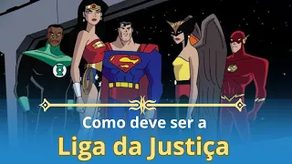 Qual a formação da Liga da Justiça no DCU?