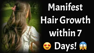 Manifest Hair Growth and Beautiful Hair 😍