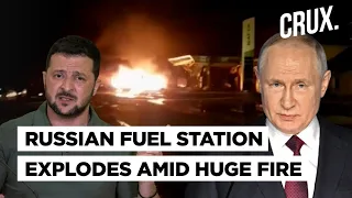 Fuel Station Fire In Russia's Dagestan, Zelensky At Frontline, Norway's Cortext Typhon For Ukraine