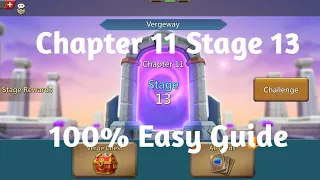 Lords Mobile Vergeway Chapter 11 Stage 13