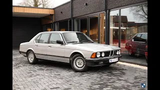 BMW E23 745i Turbo Executive - 1986, Buffalo Leather, Polaris Silver, 144.000km - Oldenzaal Classics