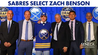 Instant Reaction: Buffalo Sabres Select Zach Benson 13th Overall In 2023 NHL Draft!