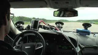 Inside Saab - Robot Steering Saab 9-5
