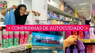 COMPRINHAS DE AUTOCUIDADO|| FUI EM DUAS LOJAS- COMPREI MUITA COISA