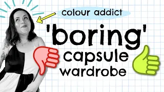 Boring or stylish? My capsule wardrobe experiment