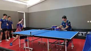 Forehand underspin Coaching by Phannith ( Cambodia Table Tennis Today )