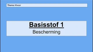 Havo 5 | Afweer | Basisstof 1 Bescherming