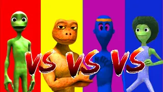 COLOR DANCE CHALLENGE DAME TU COSITA vs Patila vs El Taiger - Me Kemaste vs Chocobodi Alien Green